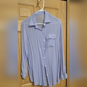 Amazon Women's Light Purple Swim Coverup